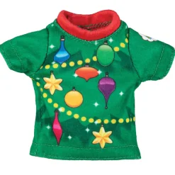 The Elf on the Shelf Lot de 3 pullovers Noël avec valise pour lutin farceur