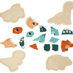 Outlet Lot de 4 puzzles évolutifs Dino (14 pièces) Puzzle