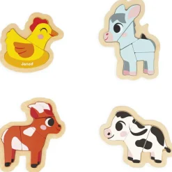Lot de 4 puzzles évolutifs Ferme (14 pièces) Puzzle