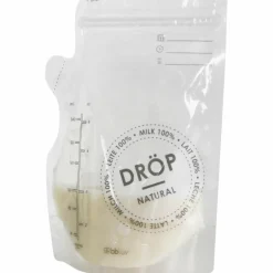 BBLUV Lot de 50 sacs de conservation du lait maternel Dröp