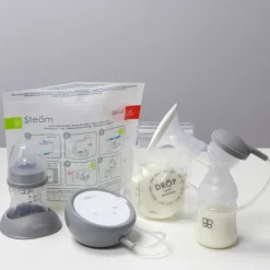 BBLUV Lot de 50 sacs de conservation du lait maternel Dröp