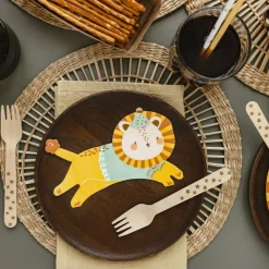 Party Deco Lot de 20 serviettes lion