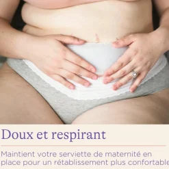 Lansinoh Lot de 4 slips filets de maternité lavables