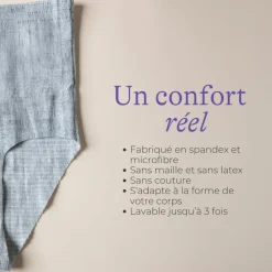 Lansinoh Lot de 4 slips filets de maternité lavables