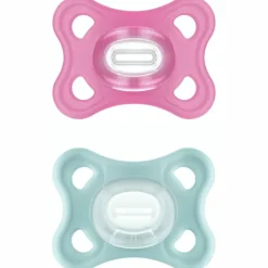 Online Lot de 2 sucettes Comfort rose en silicone (2-6 mois) Sucette Nouveau-Né (0-6 Mois)