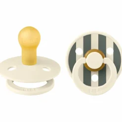 BIBS Lot de 2 sucettes en latex Colour Studio Pin (6-18 mois)