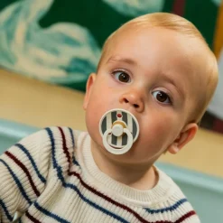 BIBS Lot de 2 sucettes en latex Colour Studio Pin (0-6 mois)