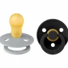 Sale Lot de 2 sucettes en latex Colour Cloud-Black (18 mois et +) Sucette Bébé (6-12 Mois)