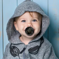 Sale Lot de 2 sucettes en latex Colour Cloud-Black (18 mois et +) Sucette Bébé (6-12 Mois)