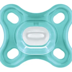 Lot de 2 sucettes en silicone Comfort bleu (0-2 mois) Sucette Nouveau-Né (0-6 Mois)