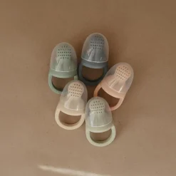 New Lot de 2 sucettes grignoteuses en silicone Shifting sands Sucette Grignoteuse