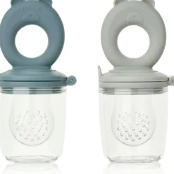 Liewood Lot de 2 sucettes grignoteuses Miranda whale blue-dove blue