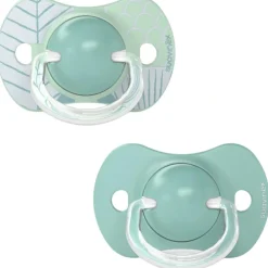 Clearance Lot de 2 sucettes symétriques SX PRO 18 mois et + Dreams bleu Sucette Bébé (12-36 Mois)
