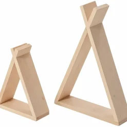 Combelle Lot de 2 étagères Tipi