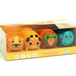 Outlet Lot de 4 tampons Animaux de la savane Dessin Et Peinture