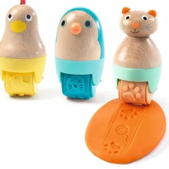 Outlet Lot de 3 tampons pour pâte à modeler Mapataroule Pâte À Modeler Et Accessoires