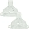 Outlet Lot de 2 tétines 3 vitesses 1er âge Tétine De Biberon