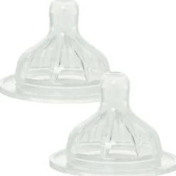 Le Biberon Français Lot de 2 tétines 3 vitesses 2ème âge