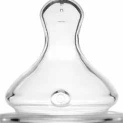 Elhée Lot de 2 tétines en silicone débit lent