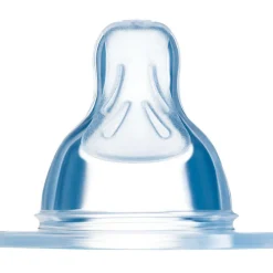 MAM Lot de 2 tétines en silicone débit 1 lent (0 mois et +)