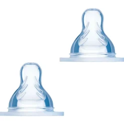 Lot de 2 tétines en silicone débit 3 rapide (4 mois et +) Tétine De Biberon