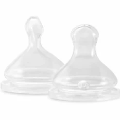 Online Lot de 2 tétines en silicone débit XS Extra lent Tétine De Biberon