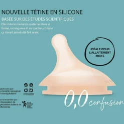 Suavinex Lot de 2 tétines L Zerø.Zerø (0m+)