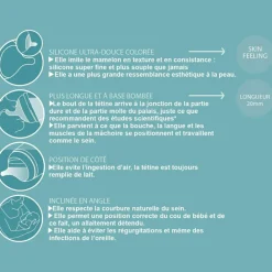 Online Lot de 2 tétines M Zerø.Zerø (0m+) Tétine De Biberon