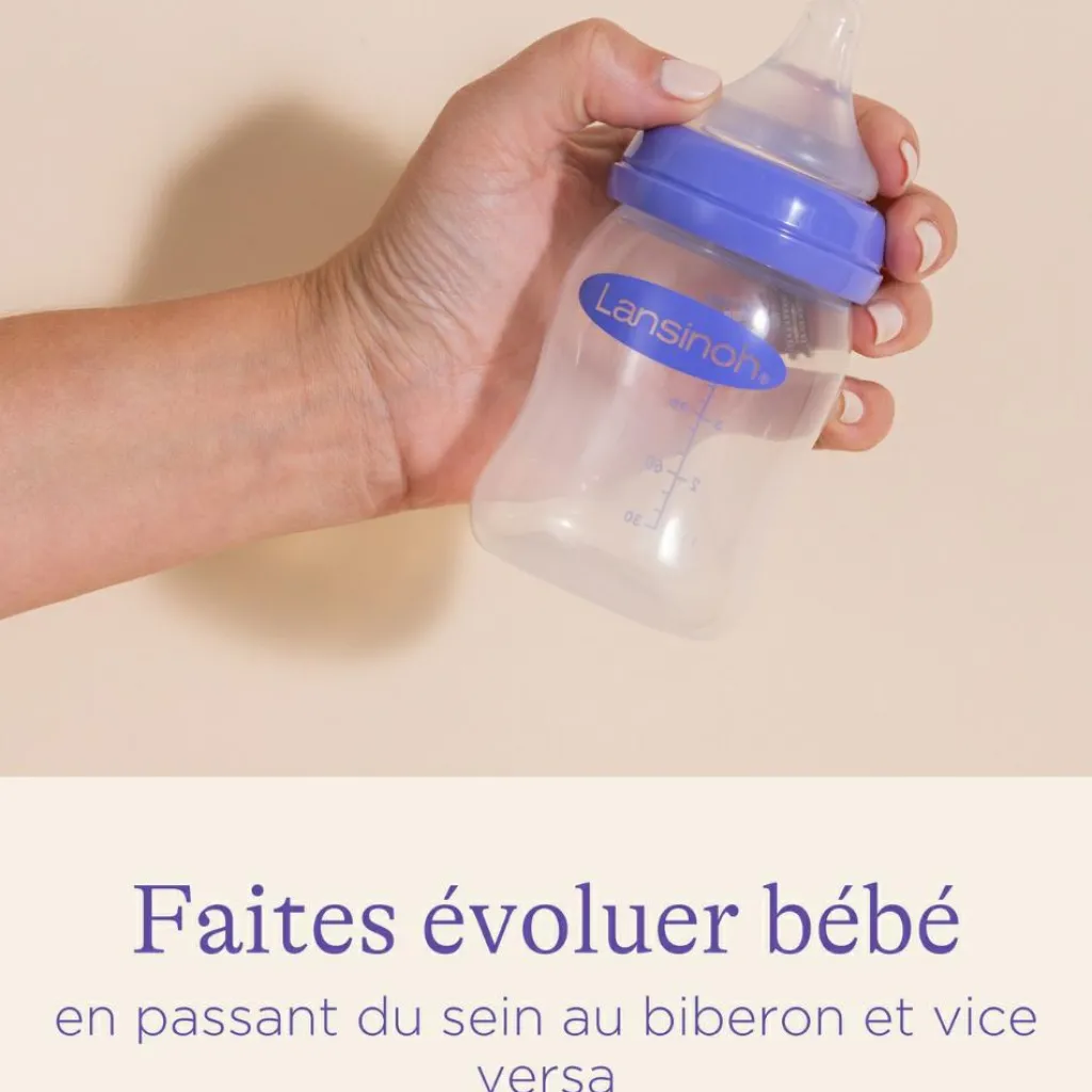 Hot Lot de 2 tétines Natural Wave® spécial allaitement débit très lent Tétine De Biberon