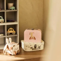 Jollein Lot de 2 valisettes Animal Friends