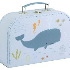 Lot de 2 valisettes de rangement Océan Boîte / Valisette