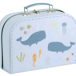 Lot de 2 valisettes de rangement Océan Boîte / Valisette