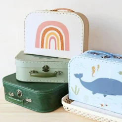 Lot de 2 valisettes de rangement Océan Boîte / Valisette