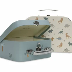 Jollein Lot de 2 valisettes Roarsome