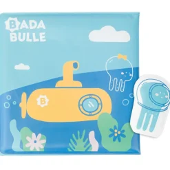 Badabulle Lot de jouets de bain : livre de bain + stickers (20 pièces)