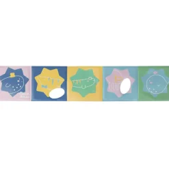 Badabulle Lot de jouets de bain : livre de bain + stickers (20 pièces)