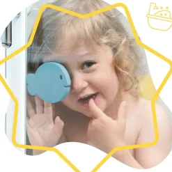 Badabulle Lot de jouets de bain : livre de bain + stickers (20 pièces)