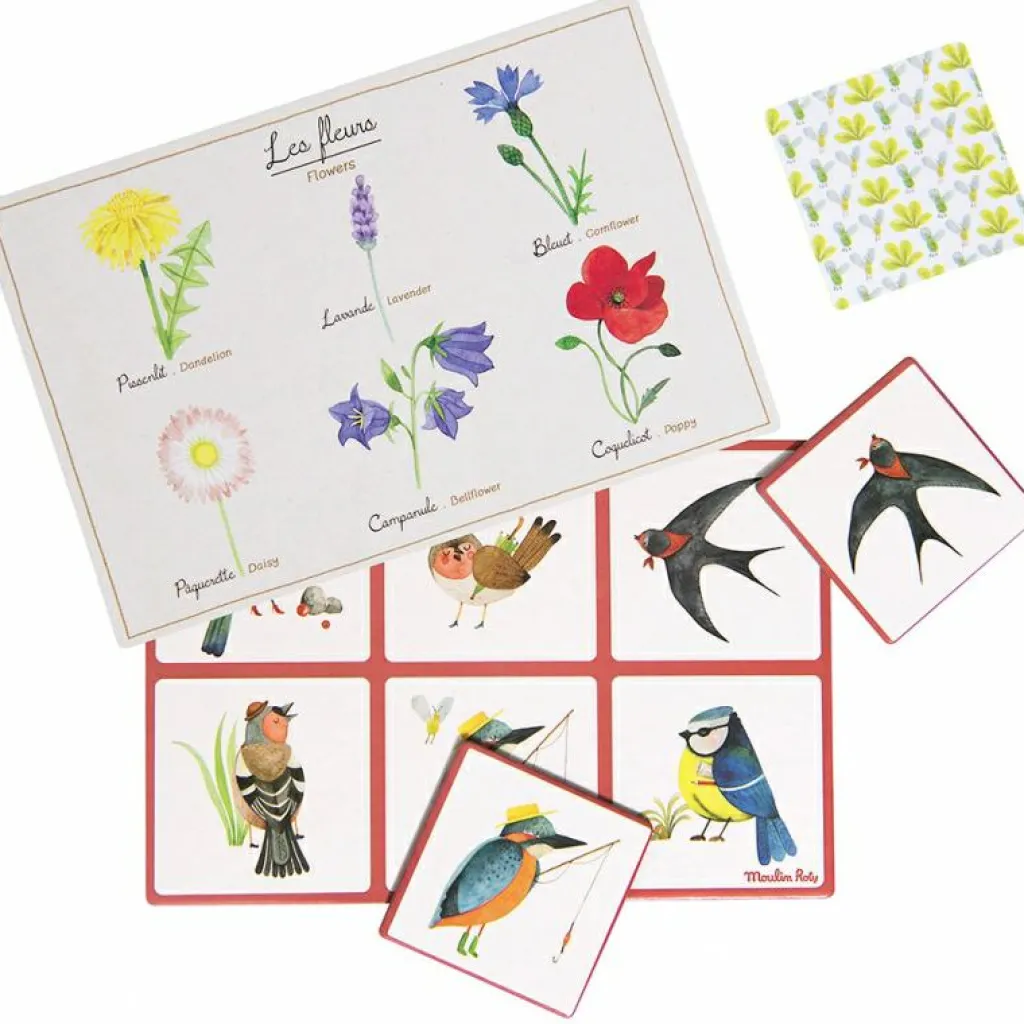 Loto de la nature Le Jardin du Moulin Jeu De Société
