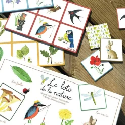 Loto de la nature Le Jardin du Moulin Jeu De Société