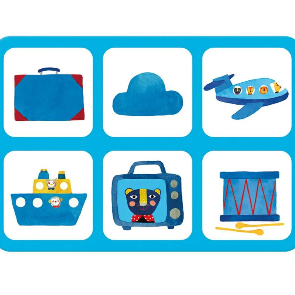 Moulin Roty Loto des couleurs les Popipop