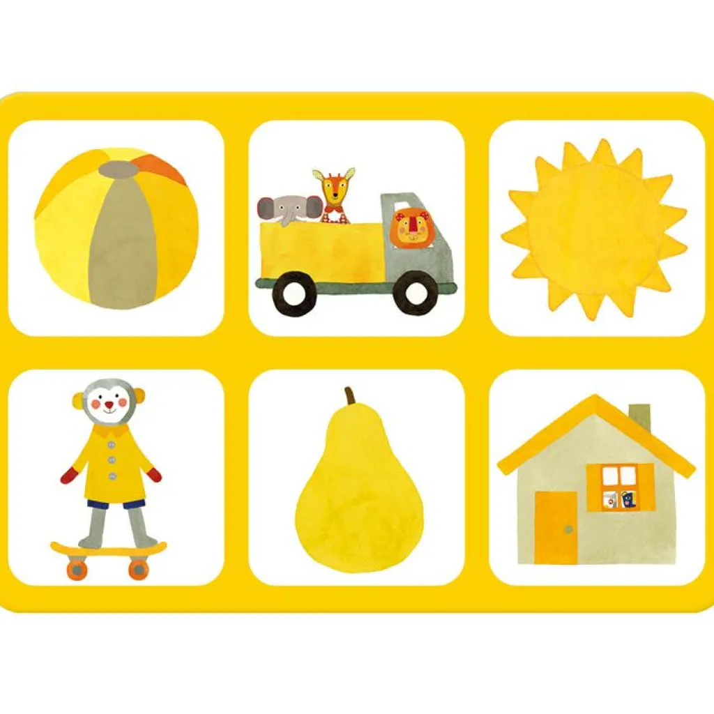 Moulin Roty Loto des couleurs les Popipop