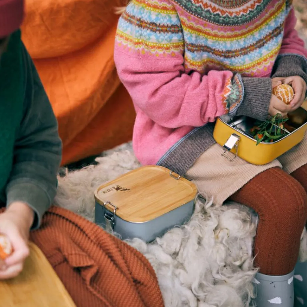 Fresk Lunch box amber gold
