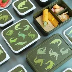 A Little Lovely Company Lunch box Crocodiles