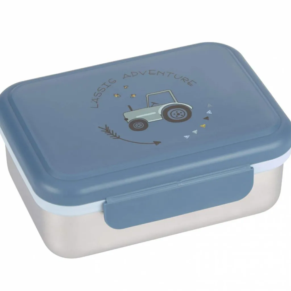Lässig Lunch box en inox Adventure Tracteur