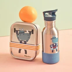 Lilliputiens Lunch box en inox Super Marius