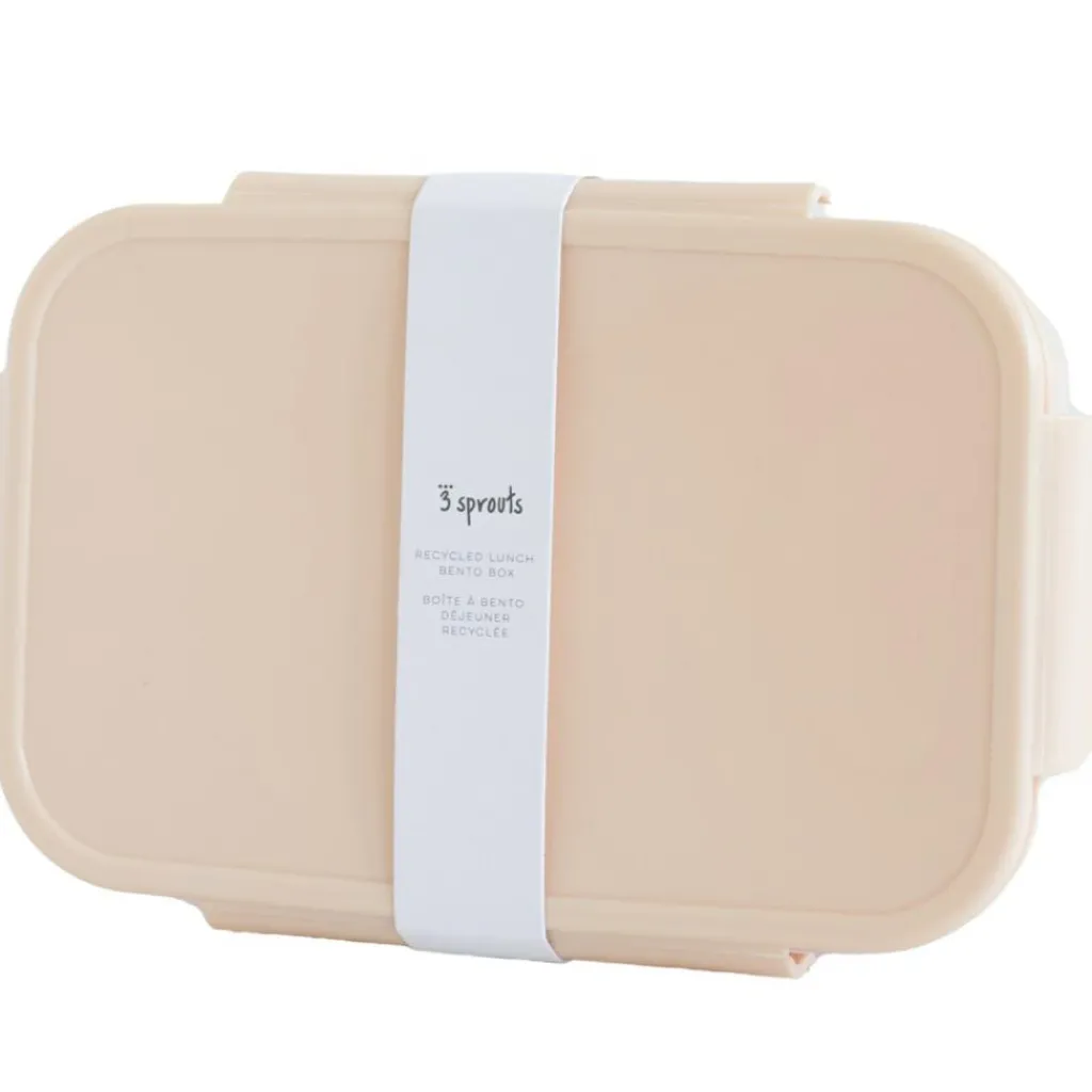 3 sprouts Lunch box en plastique recyclé Sable