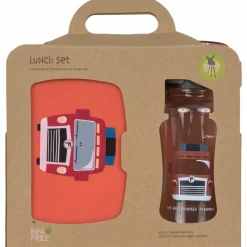 Hot Lunch Set boìte à goûter et gourde Tiny Drivers Pompier Boîte À Goûter / Lunch Box
