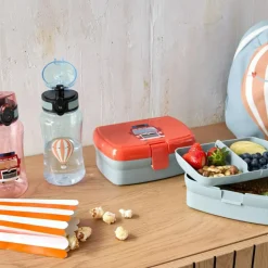 Lässig Lunch Set boîte à goûter et gourde Tiny Drivers Montgolfière