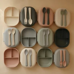 Outlet Lunchbox Sage Boîte À Goûter / Lunch Box