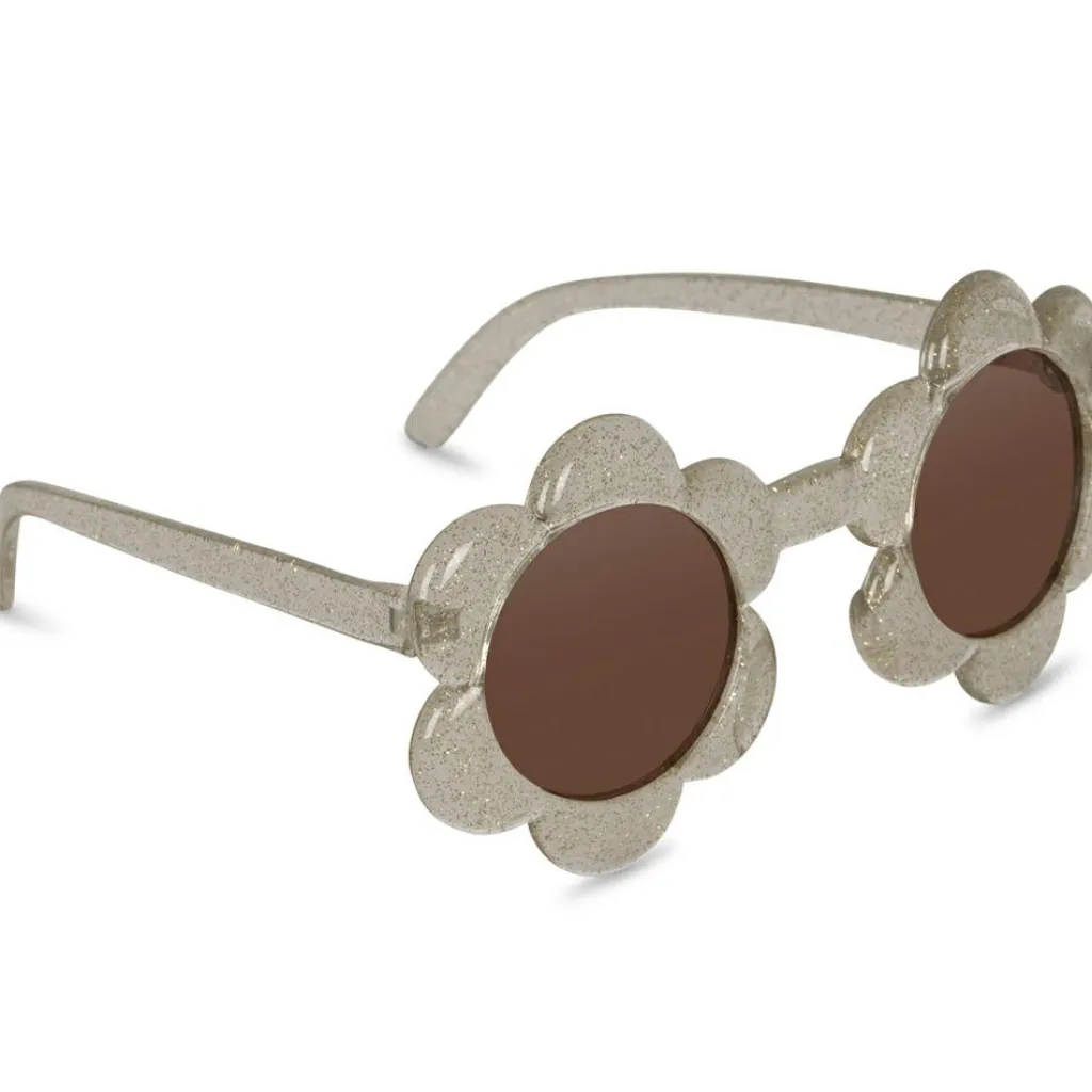 Konges Slojd Lunettes de soleil Flower Glitter (6-12 ans)